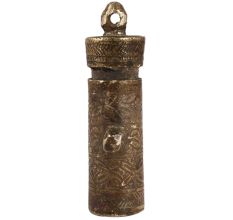 Indian Brass Lime PasteÂ Box