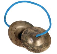 Brass Manjeere Clash Cymbals