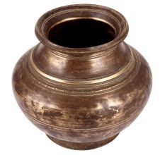 Brass kalash Lota In Patina Finish
