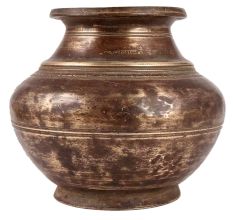 Brass kalash Lota In Patina Finish