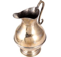 Old Brass Pitcher Or Jug In Glossy Finish