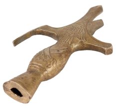 Old Brass Sword Hilt Or Handle