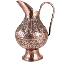 Handmade Copper Islamic Pitcher