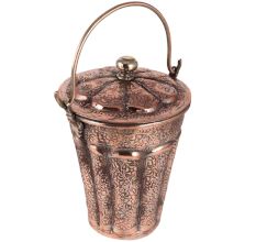 Mughal Metal Copper Vessel Bucket