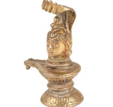 Brass Shiva Lingam Statue Idol
