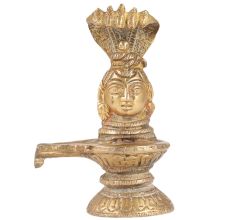 Brass Shiva Lingam Statue Idol