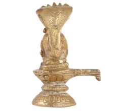 Brass Shiva Lingam Statue Idol