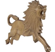 Solid brass Lion Statue