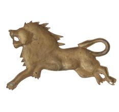 Solid brass Lion Statue