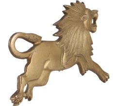 Solid brass Lion Statue