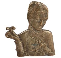 Brass Aprasara Statue Wall hanging