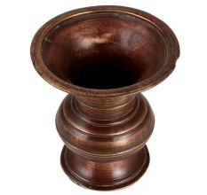 Brass Spittoon Pot With Weighted Base