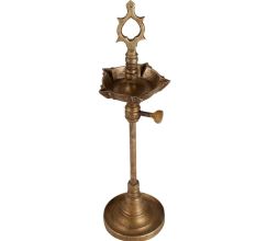 Brass Kuthu Vilakku Oil Lamp