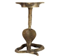 Brass Five Wick Snake Oil Lamp Holder