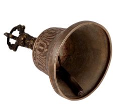 Brass Tibetan Bell From Nepal