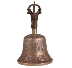 Tibetan Singing Bell in Brass or Buddhist Meditation Bell