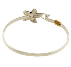 92.5 Sterling Silver Butterfly Charm Bracelet