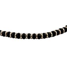 Beaded Bracelet in 92.5 Sterling Silver