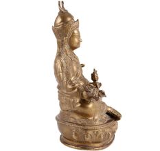 Brass Buddhist PadmasambhavaÂ Statue