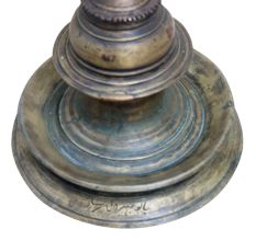Annapakshi Brass Oil Lamp with 5 Faces