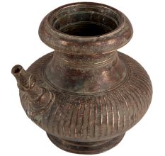 Thick Brass Drinking Water Pot From Nepal