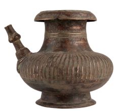 Thick Brass Drinking Water Pot From Nepal