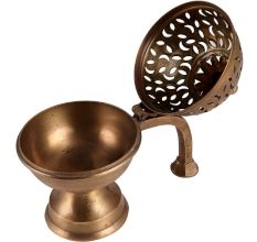 Brass Lobandan Incense Burner with Handle