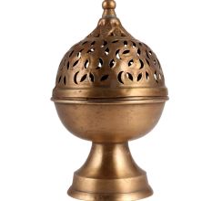 Brass Lobandan Incense Burner with Handle