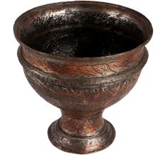 Vintage Engraved CopperÂ Bowl