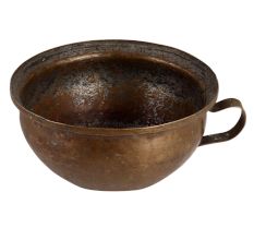 Brass Rustic Pot with Trophy Handles