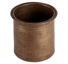 Brass Panchpatra Cup In Antique Finish