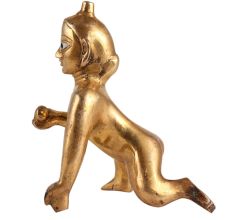 Brass Ladoo Gopal Janmashtmi Statue