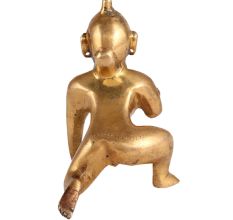 Brass Ladoo Gopal Janmashtmi Statue
