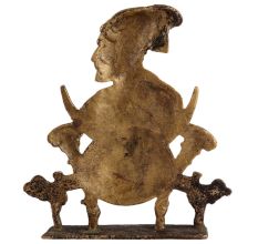 Brass Veer Shivaji Maharaja Wall Hanging Wall