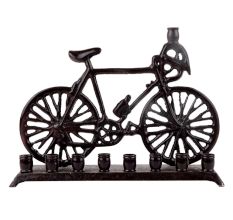 Handmade Antique Brown Brass Toy Cycle