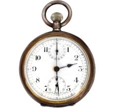 Original Leonidas Chronograph Military Pocket Watch 1901s