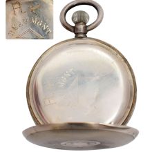 Original Leonidas Chronograph Military Pocket Watch 1901s