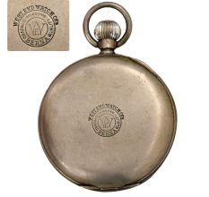 Vintage Westend Index  1960s Swiss Made Handwinding Rare Pocket Watch