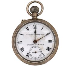 Whiteaway Laidlaw Dwarf Tempus Pocket Watch 1850-1900