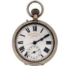 Rare Genuine British India  Co Pocket Watch, 1883s