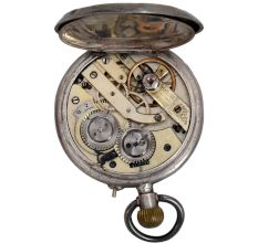 Antique Remontoir Patent  Silver Pocket Watch 1920-1929