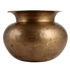 Pittal Brass Kalash Loti For Puja