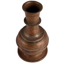 Old Brass Hookah Base Pot Vase