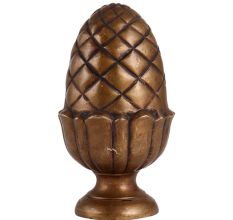 Brass Pine Cone Finial