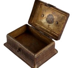 Old Brass Beetal Or Storage Box