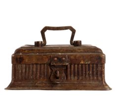 Old Brass Beetal Or Storage Box