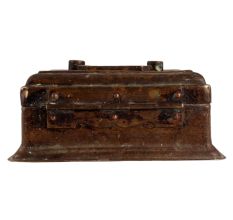 Old Brass Beetal Or Storage Box