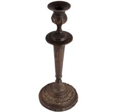 Brass Pillar Single  Candle Holder