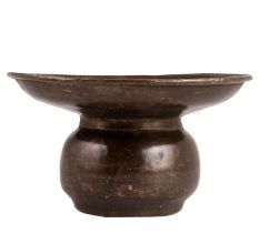 Brass Hand Spittoon from Northern India