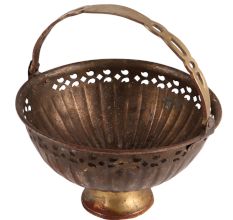 Brass Decorative Flower Bowl